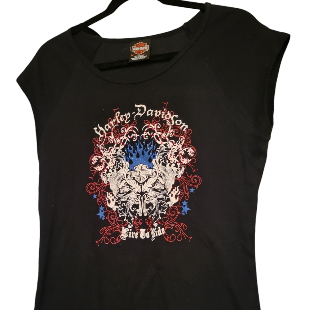 Womens Harley Davidson Tee